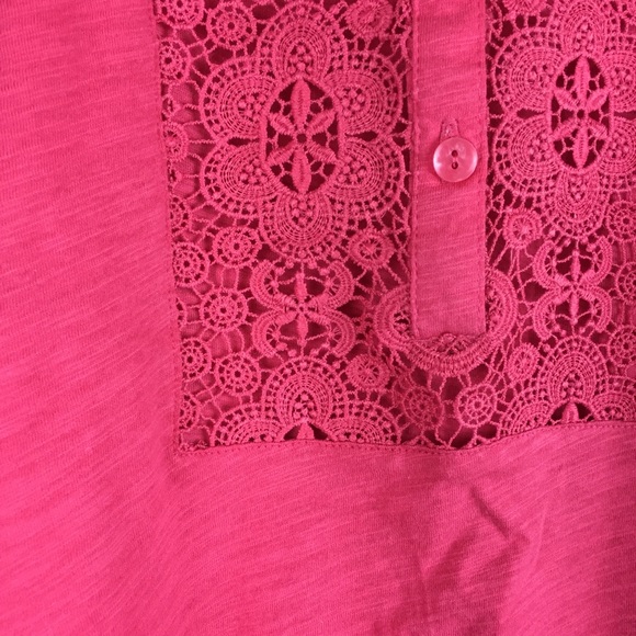 Joe Fresh Tank Top Embroidered Lace Sleeveless - Picture 4 of 8